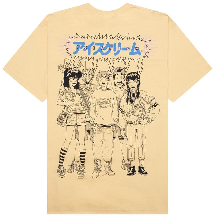 Icecream First Class Short Sleeve Tee Italian Straw