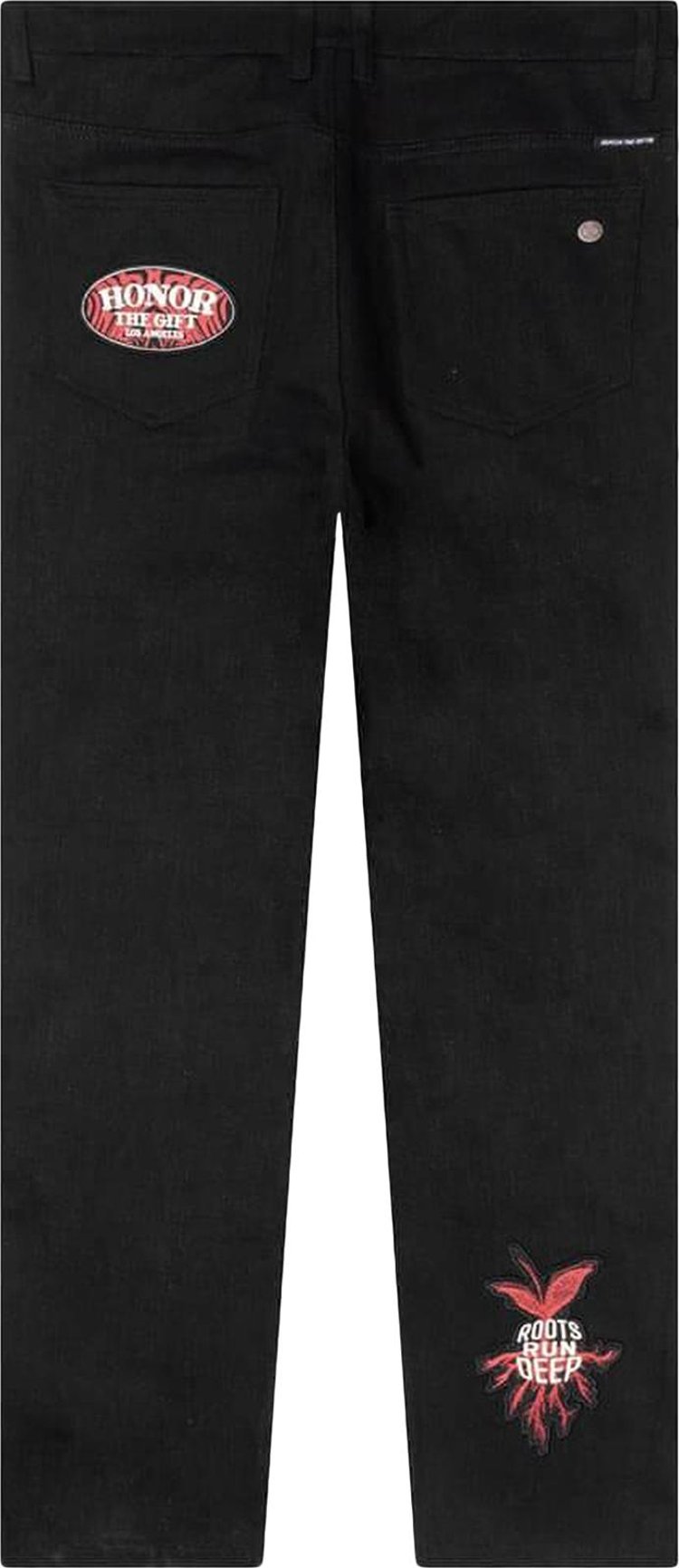 Honor The Gift Patch Carpenter Pant Black