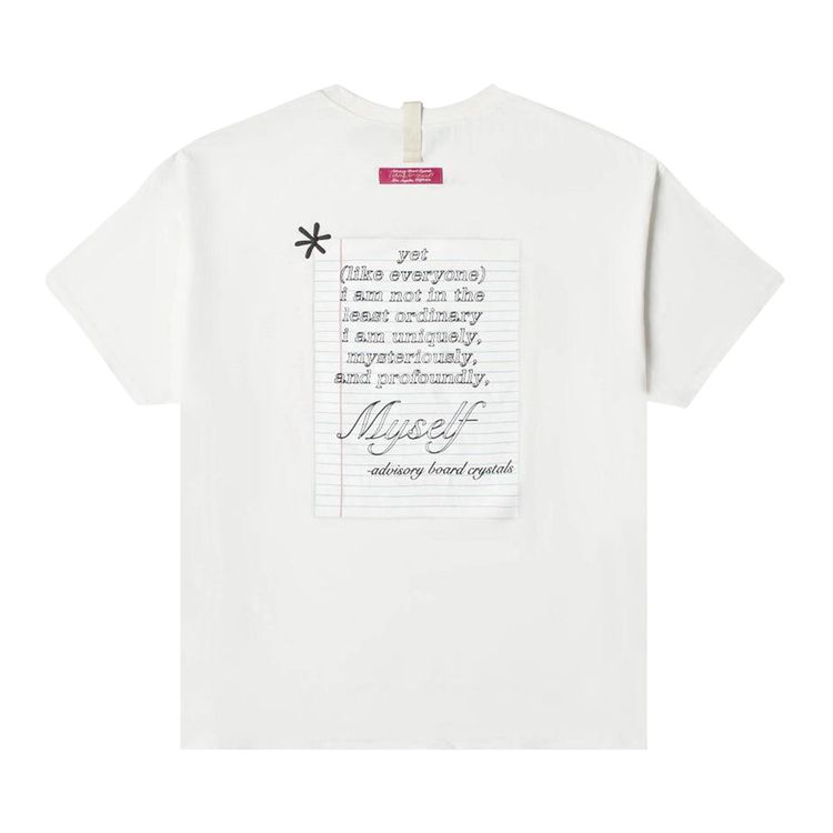 Advisory Board Crystals I Am Ordinary T Shirt White