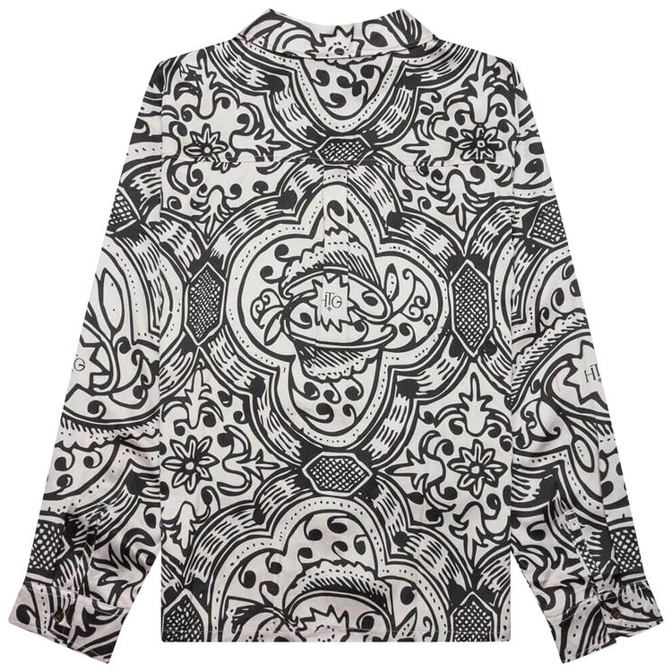 Honor The Gift Long Sleeve Printed Shirt Black