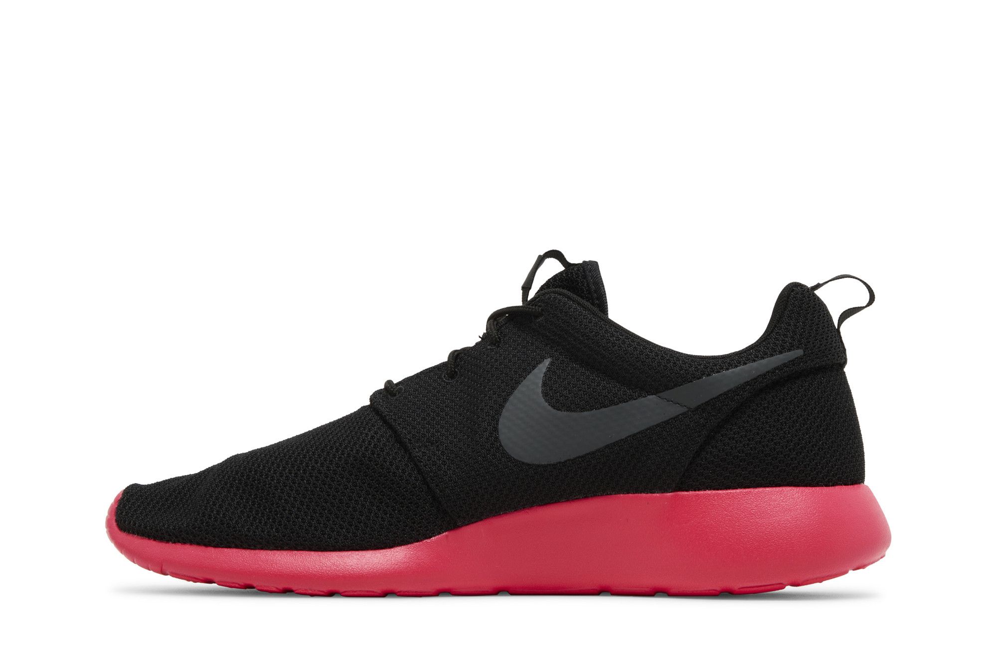 Nike roshe red black store