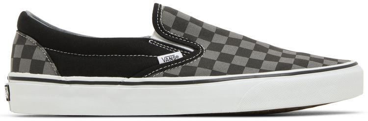 Vans Slip On Black Pewter Checkerboard