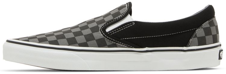 Vans Slip On Black Pewter Checkerboard