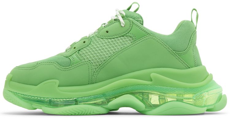 Balenciaga Triple S Sneaker Clear Sole   Green