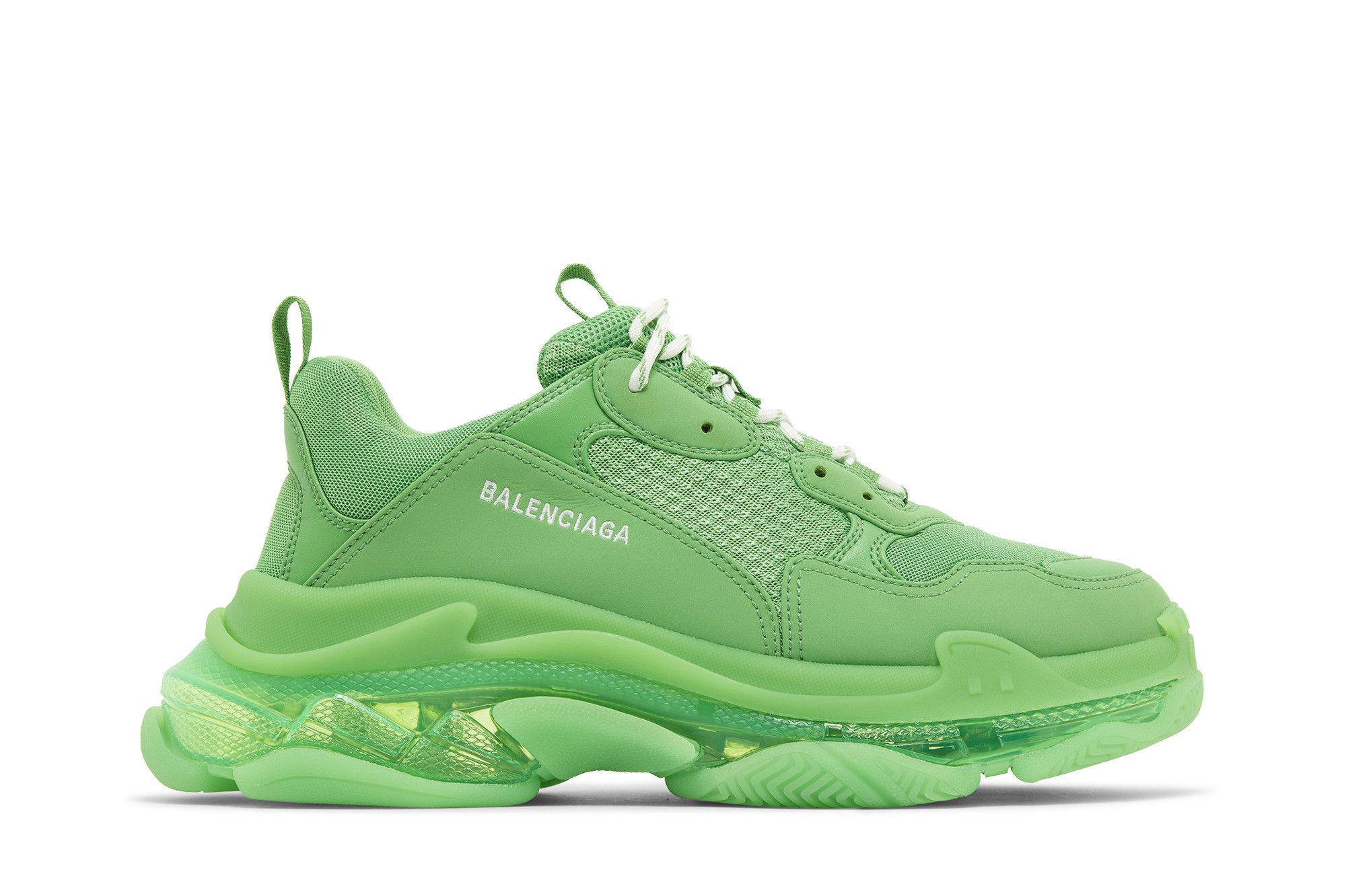 Buy Balenciaga Triple S Sneaker Clear Sole Green 541624 W2GA1 3510 GOAT AU
