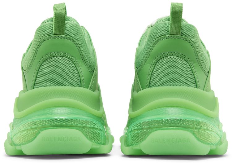 Balenciaga Triple S Sneaker Clear Sole   Green