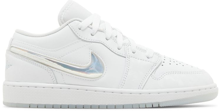 Air Jordan 1 Low SE GS Glitter Swoosh