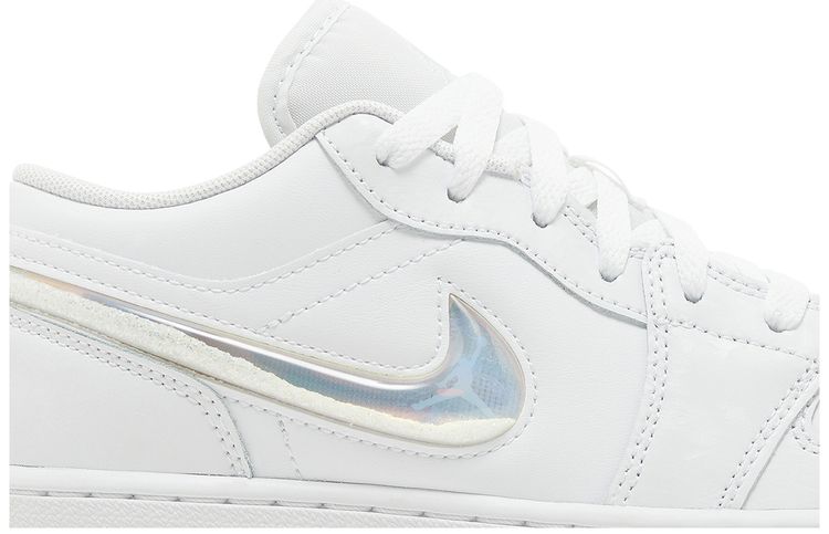 Air Jordan 1 Low SE GS Glitter Swoosh