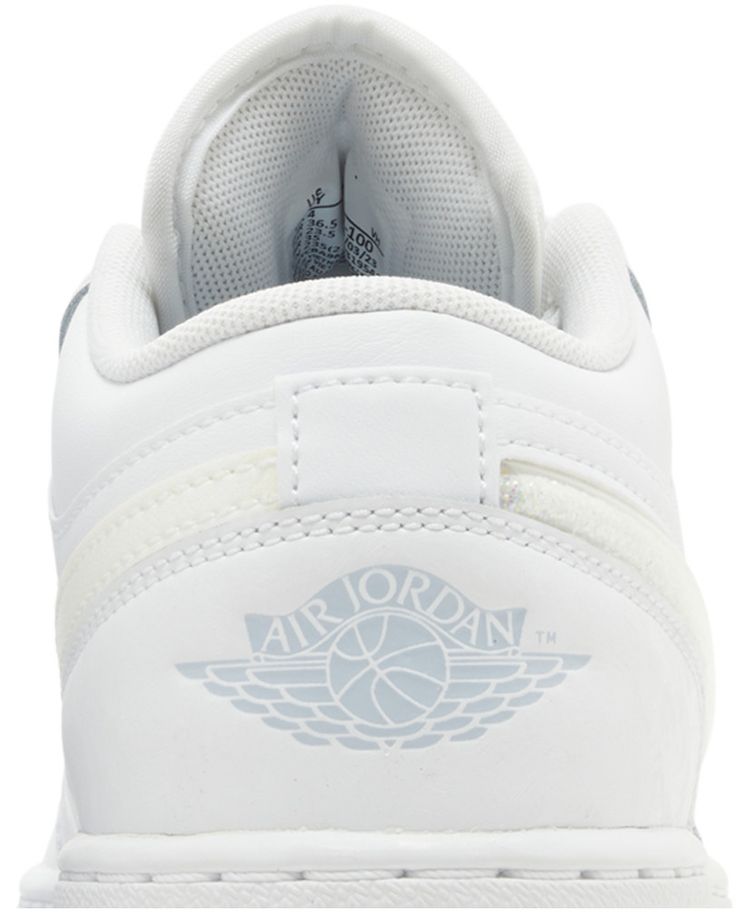 Air Jordan 1 Low SE GS Glitter Swoosh