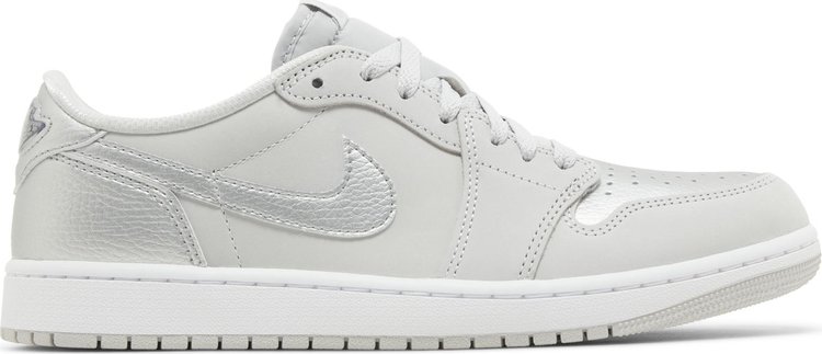 Air Jordan 1 Retro Low OG Metallic Silver