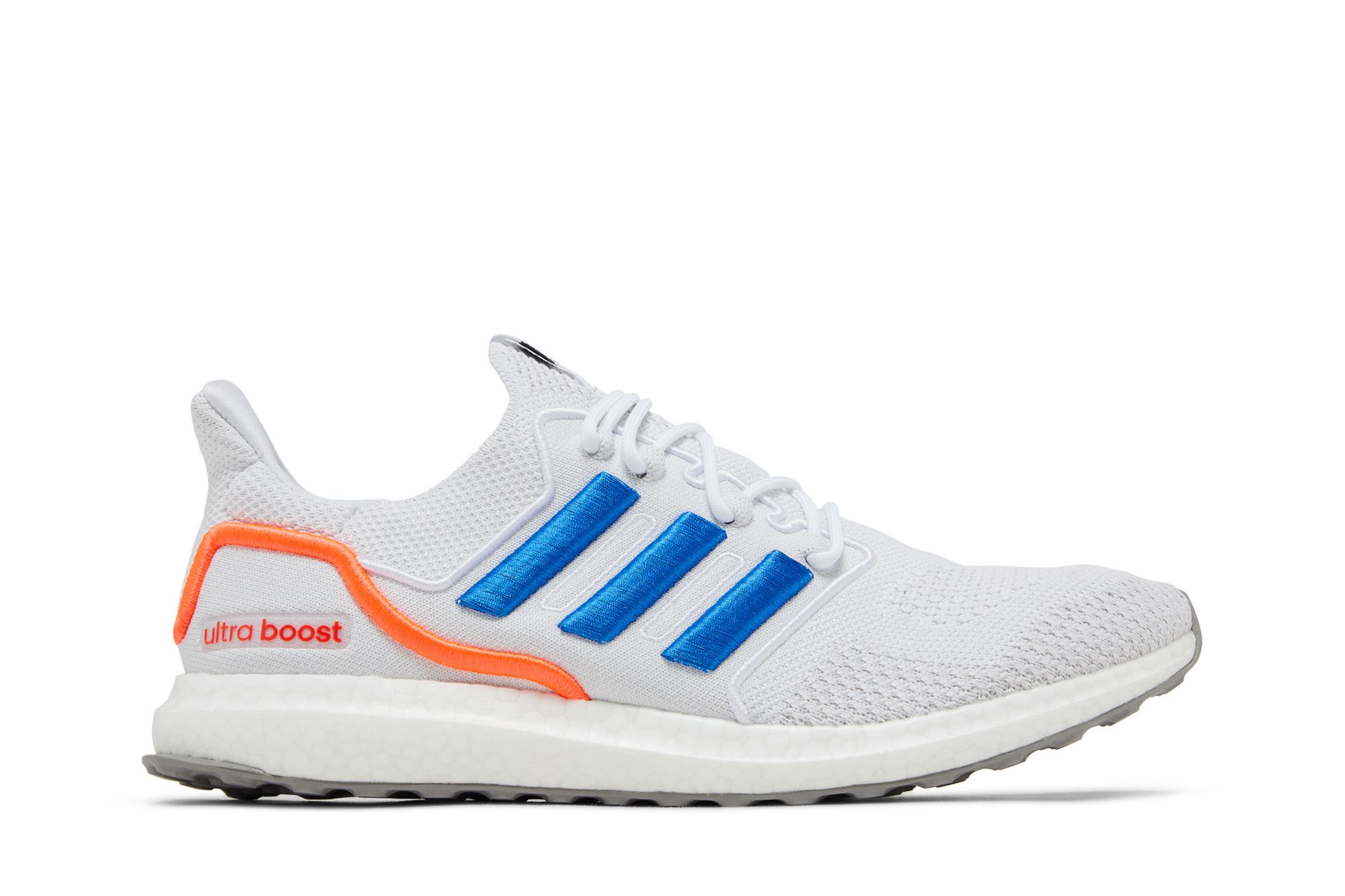 Adidas Ultraboost 1.0 Lower Carbon Footprint Shoes Unisex Cloud White Bright Royal Solar Red 11