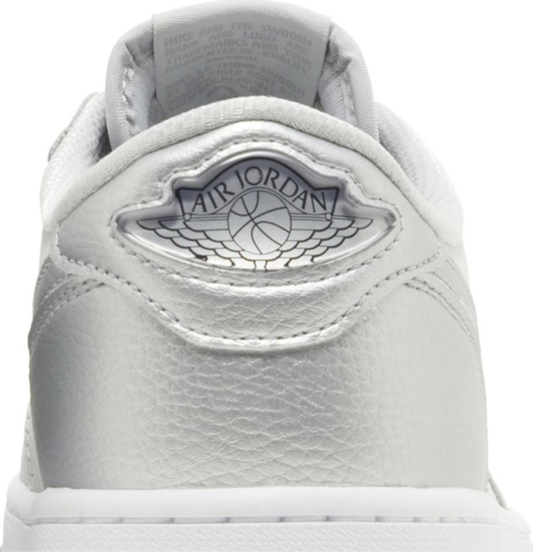 Air Jordan 1 Retro Low OG Metallic Silver