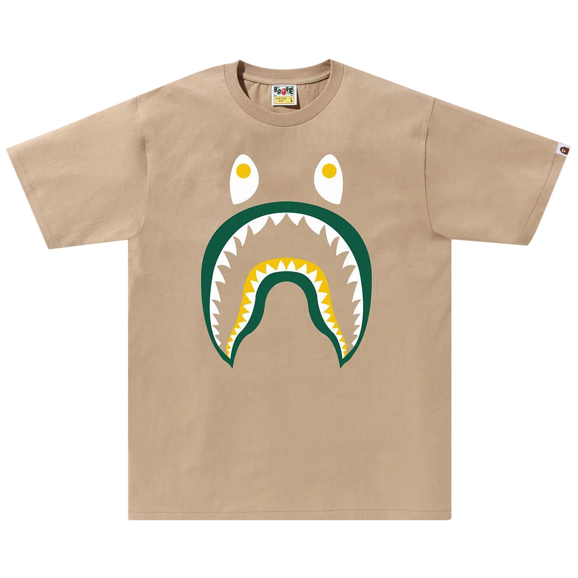 Size xxl BAPE Colors Shark Ponr Tee 'Beige'