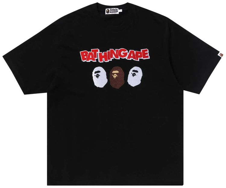 Buy BAPE Triple Ape Head Relaxed Fit Tee 