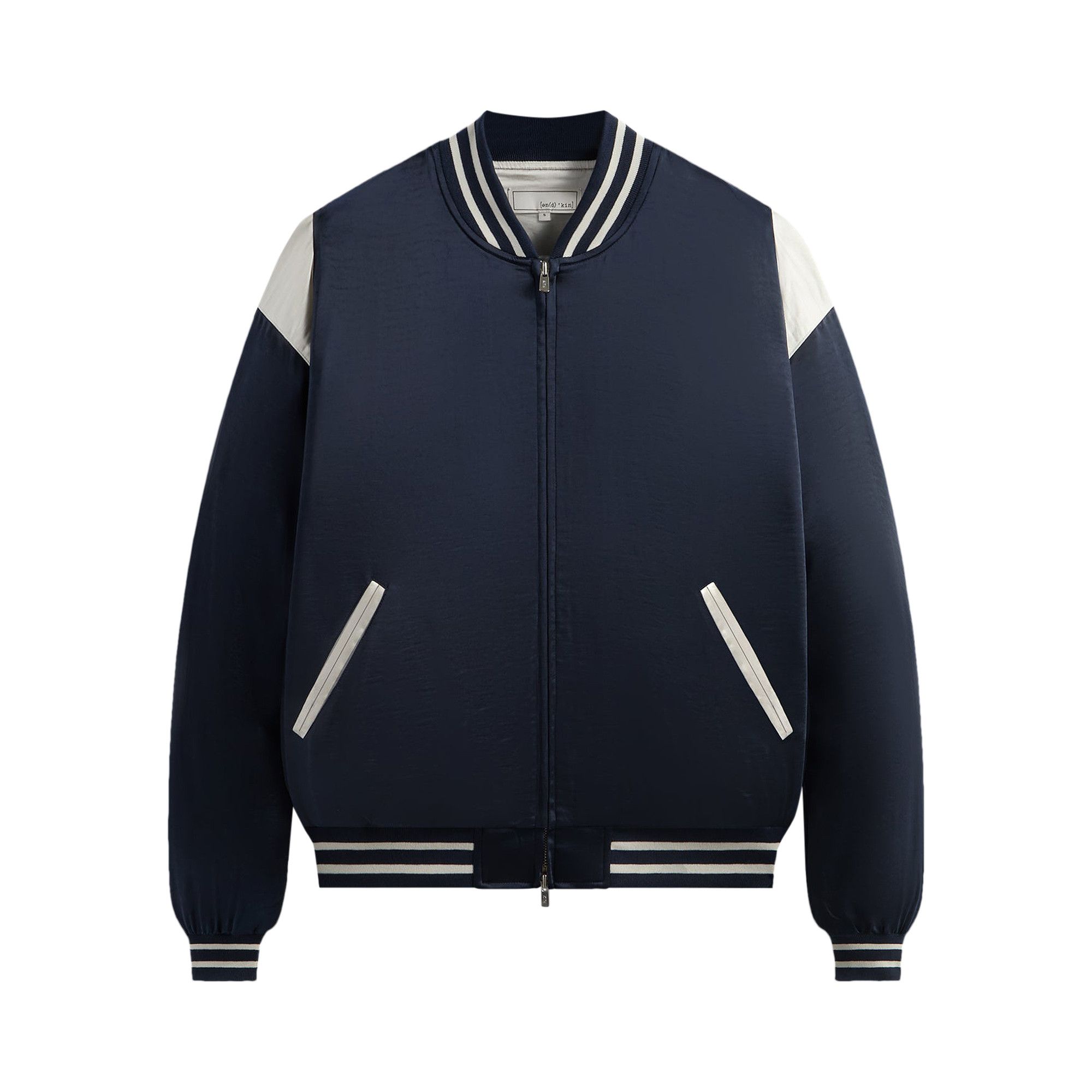 Buy Kith & Kin Vance Satin Bomber Jacket 'Nocturnal Buy Kith & Kin Vance Satin Bomber Jacket 'Nocturnal