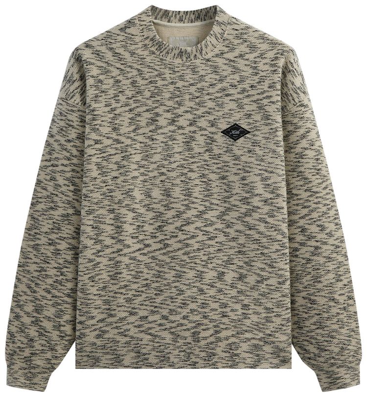Kith Marled Knit Nelson Crewneck Black