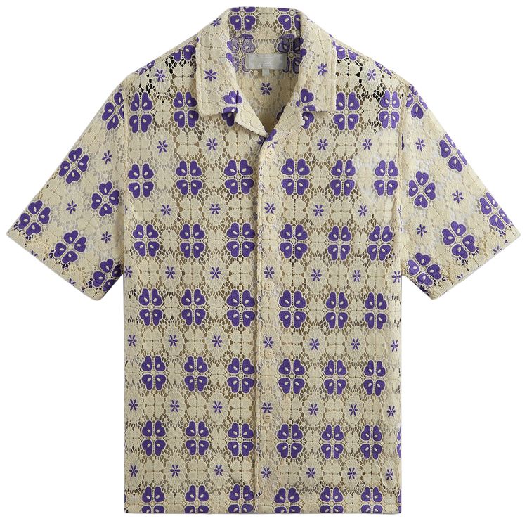 Kith Adonis Camp Collar Short Sleeve Shirt Tyre