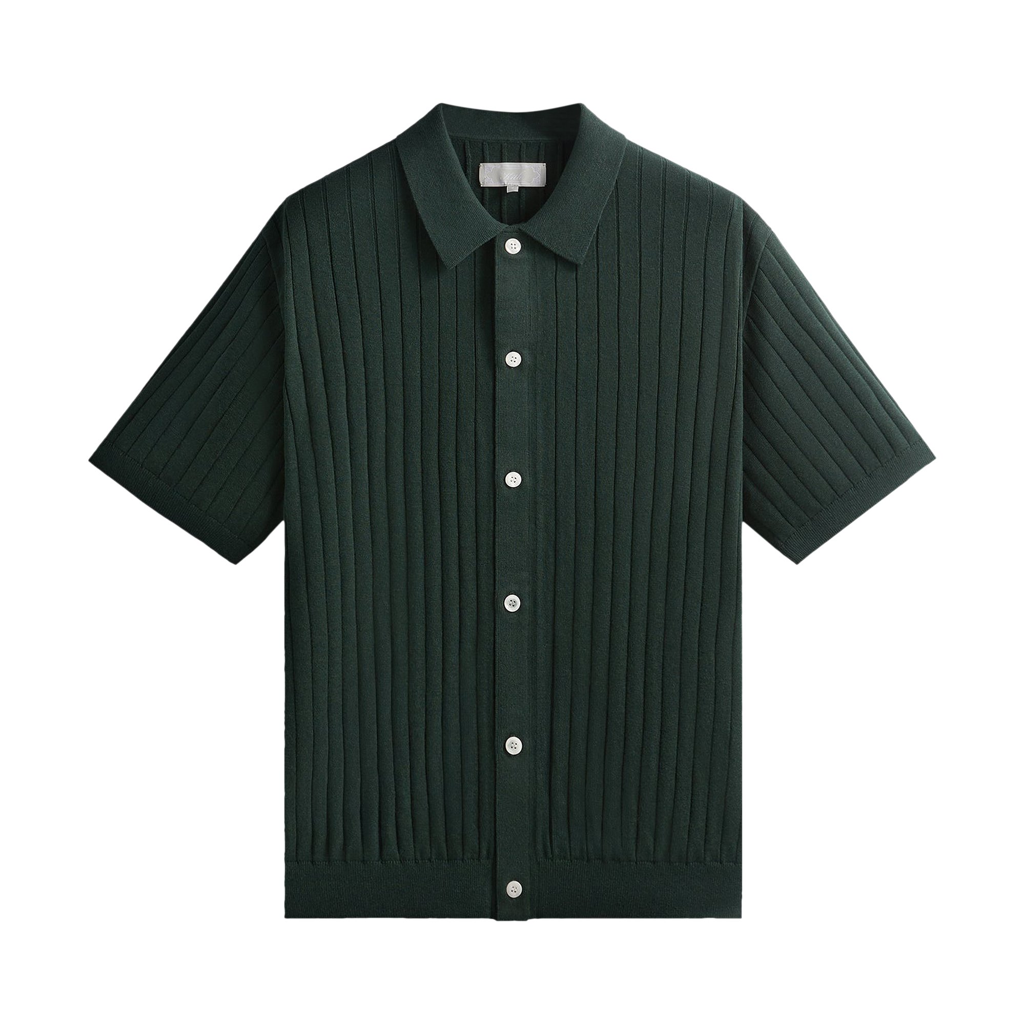 Kith Rhys Knit Stripe Button Down Shirt 'Stadium'
