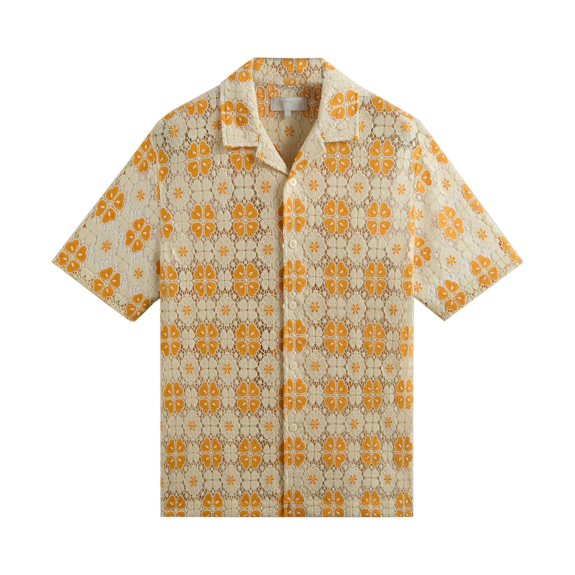 Buy Kith Adonis Camp Collar Short-Sleeve Shirt 'Nano' - KHM032084