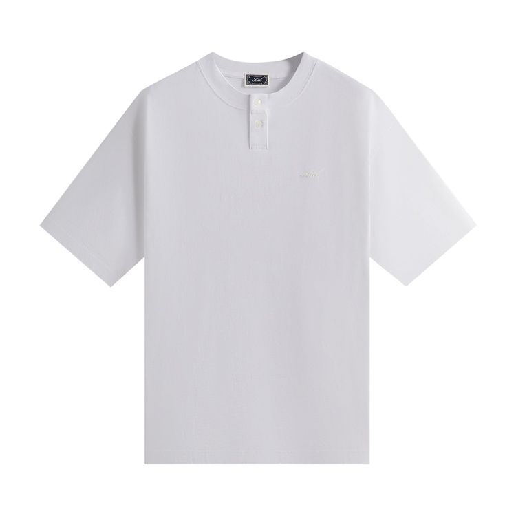 Kith Tristan Henley Tee White