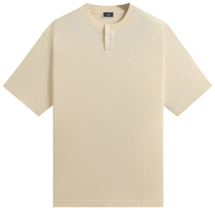 Kith Tristan Henley Tee Sandrift