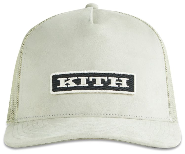 Kith Microsuede Nolan Trucker Cap Tranquility