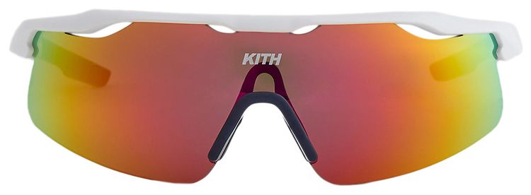Kith Racer Sunglasses White