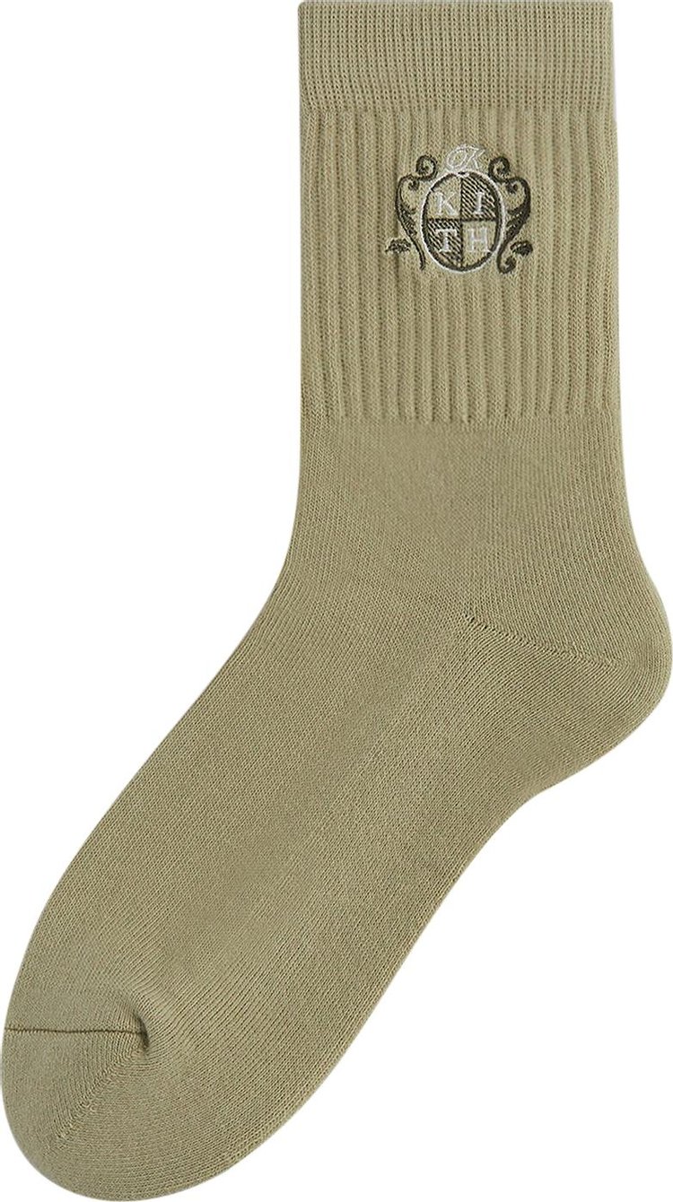 Kith Crest Mid Crew Socks Region