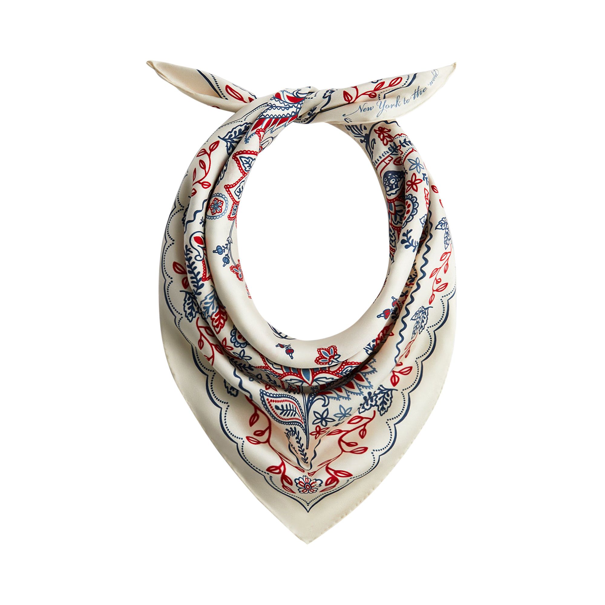 Buy Kith Paisley Bandana Scarf 'Sandrift' - KHM10050 104 | GOAT