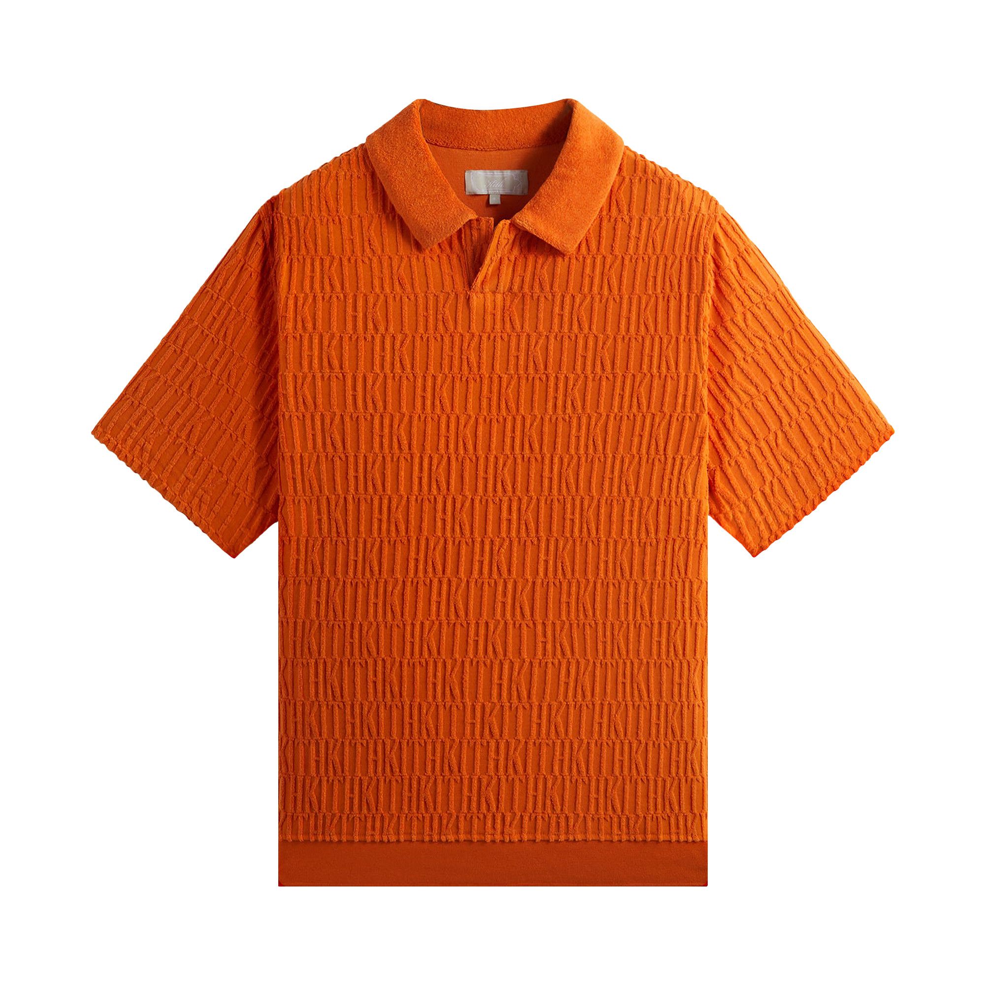 Size m Kith Monogram Leo Terry Polo 'Clementine'