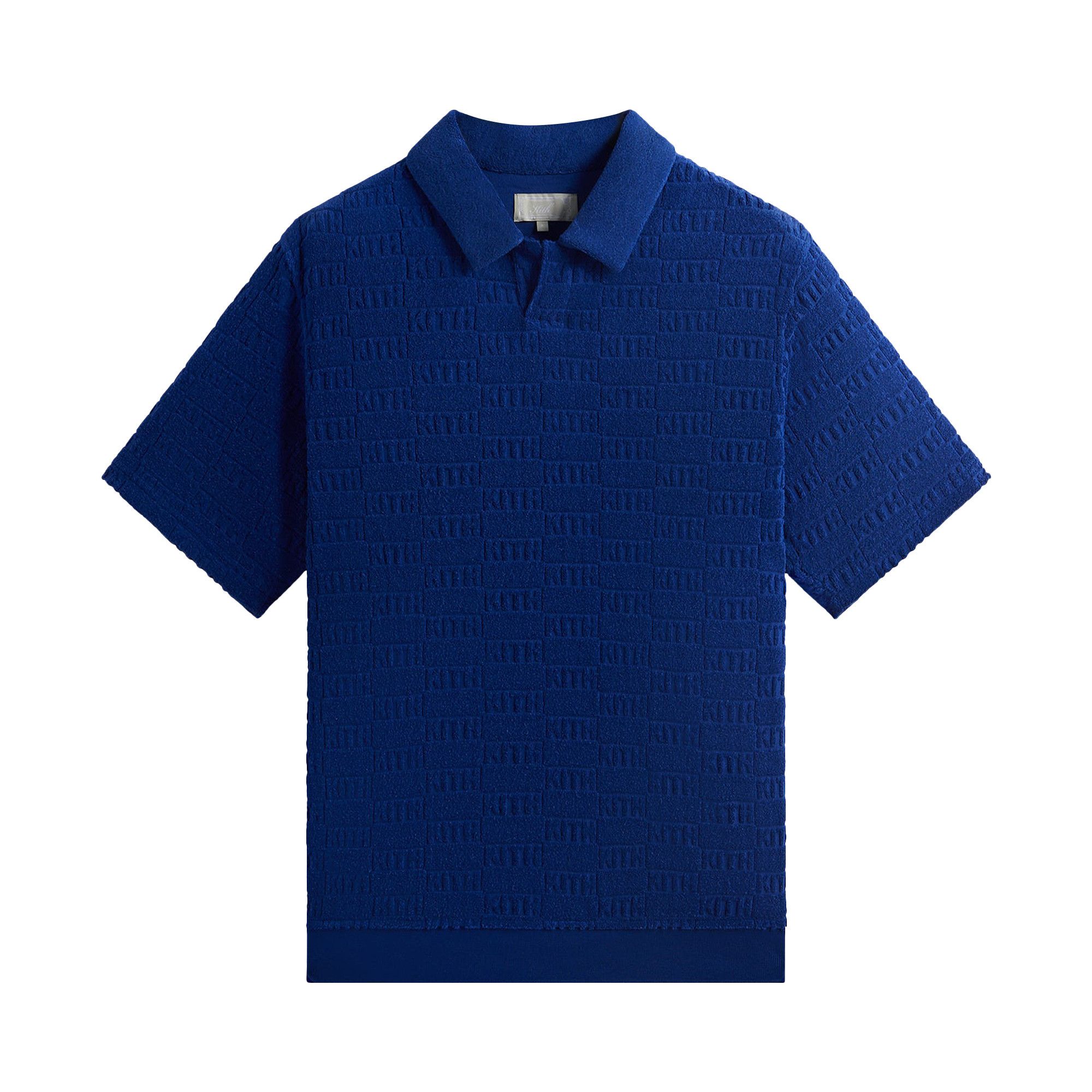 Buy Kith Monogram Leo Terry Polo 'Current' - KHM032034 412 | GOAT