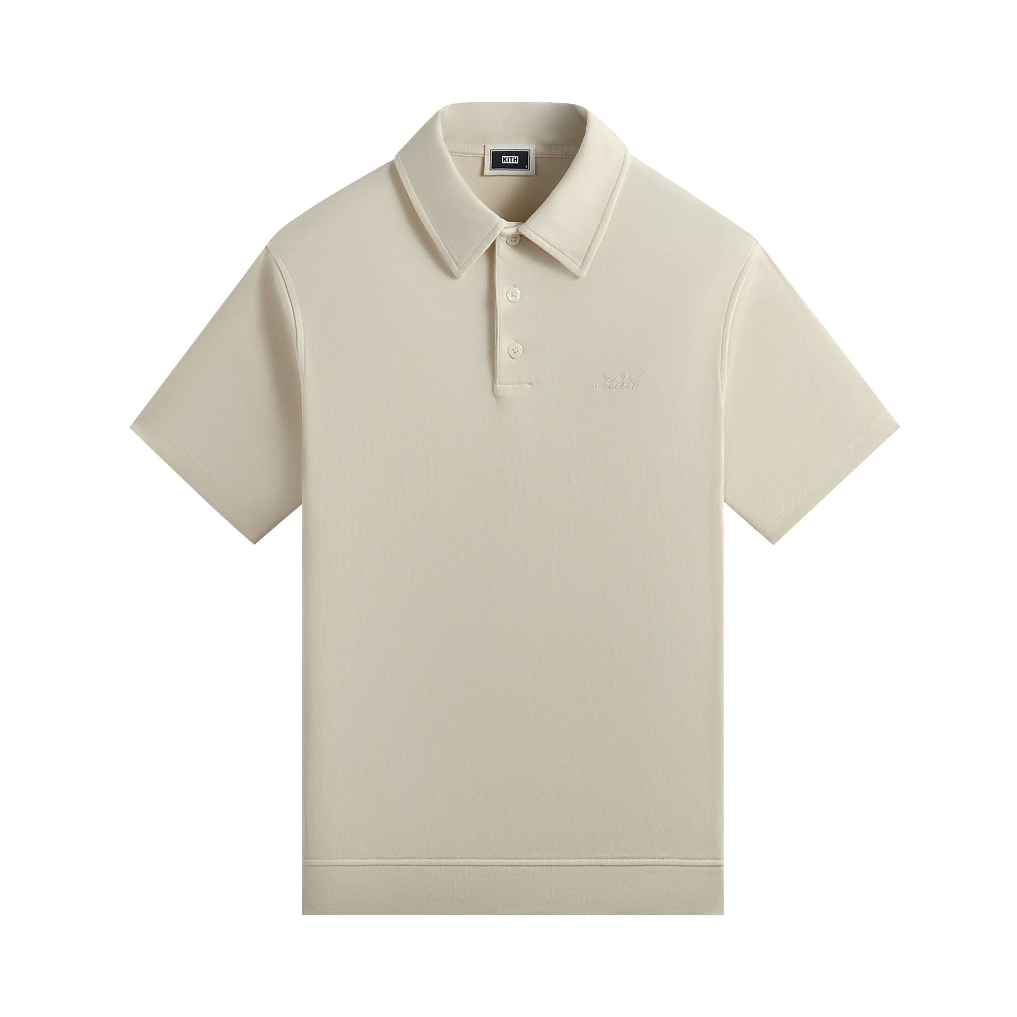 Buy Kith Crystal Wash Interlock Graham Polo 'Sandrift' - KHM032022 104 |  GOAT