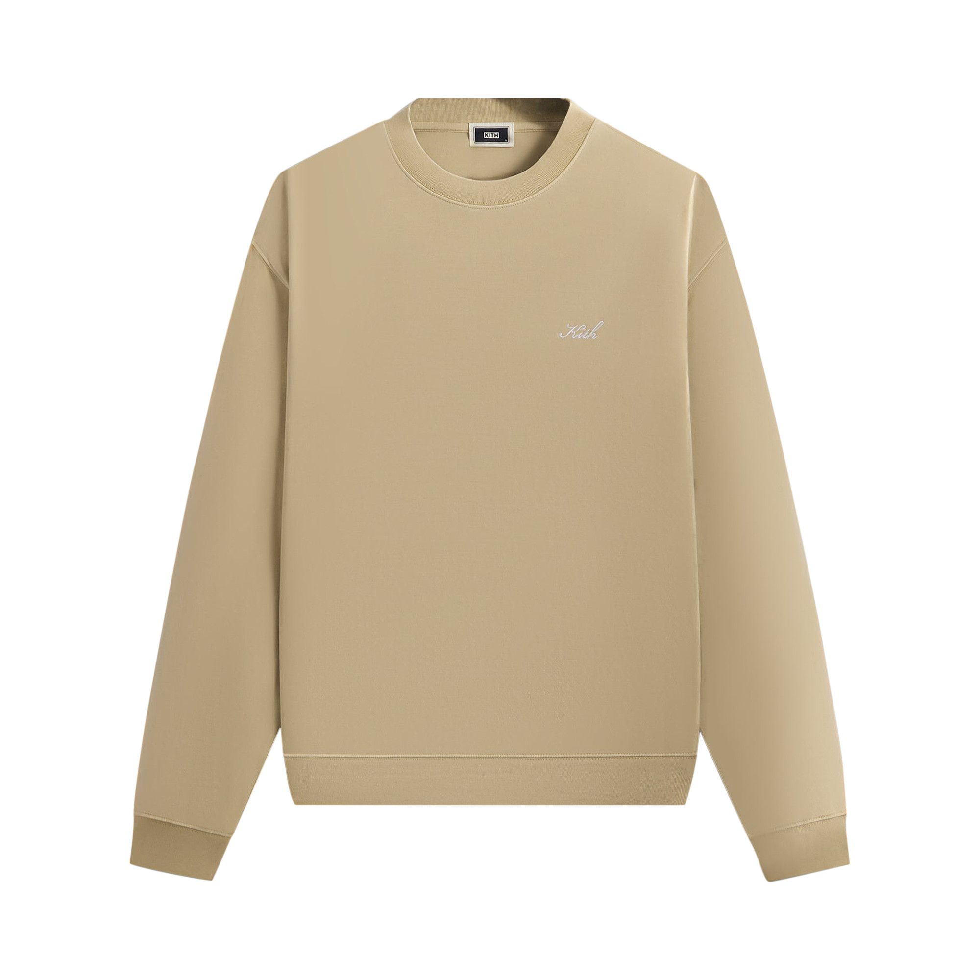 Buy Kith Crystal Wash Interlock Vintage Crewneck 'Oxide