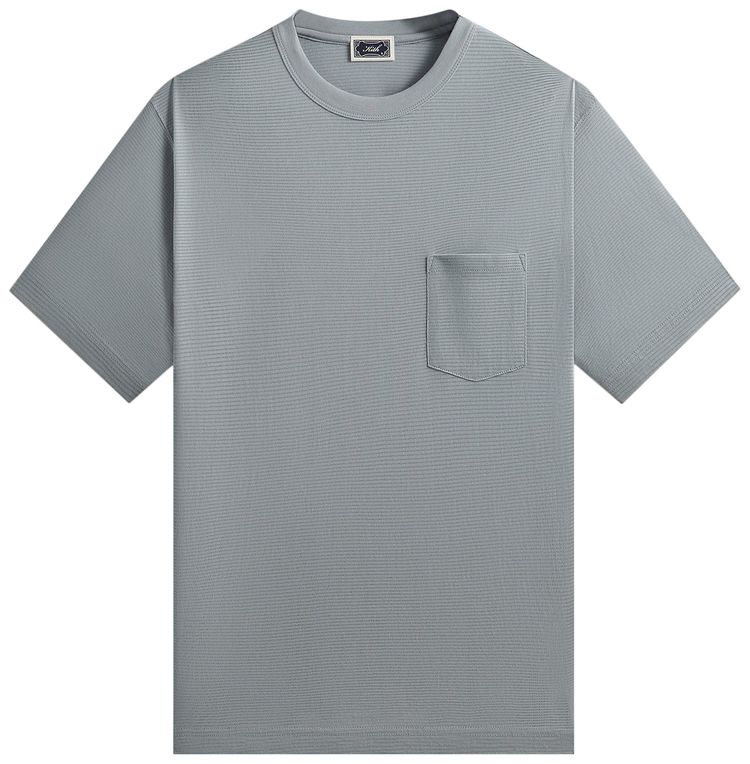 Kith Pointelle Mesh Leonard Pocket Tee Light Indigo