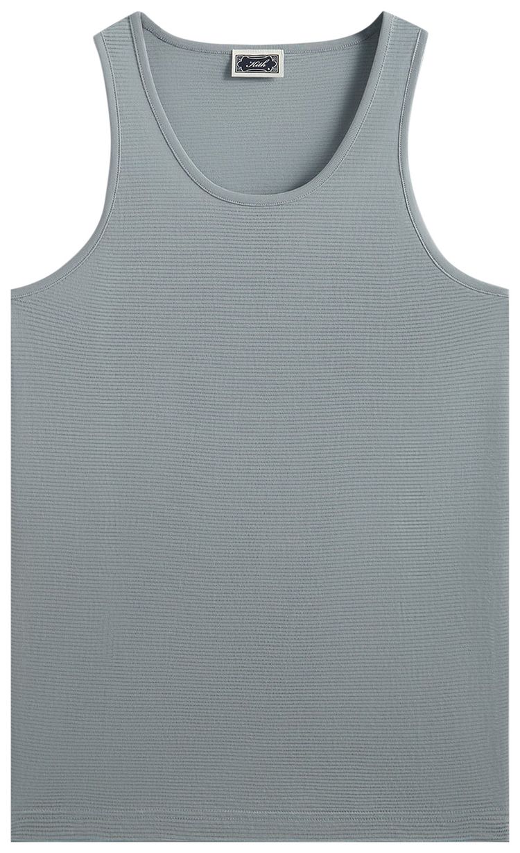Kith Pointelle Mesh Spencer Tank Light Indigo