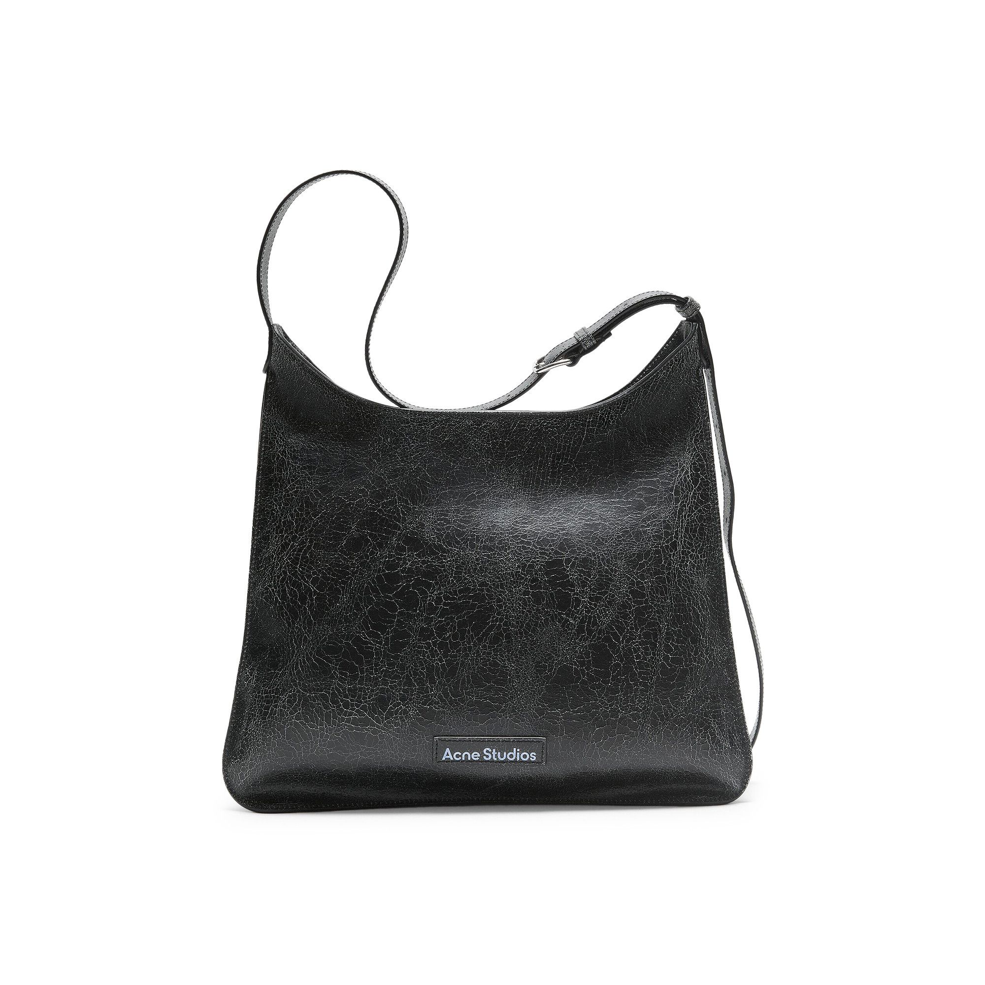 ショルダーバッグ ACNE STUDIOS Men Shoulder Bags A10346 900 BLACK Acne Studios - Platt shoulder bag - Black