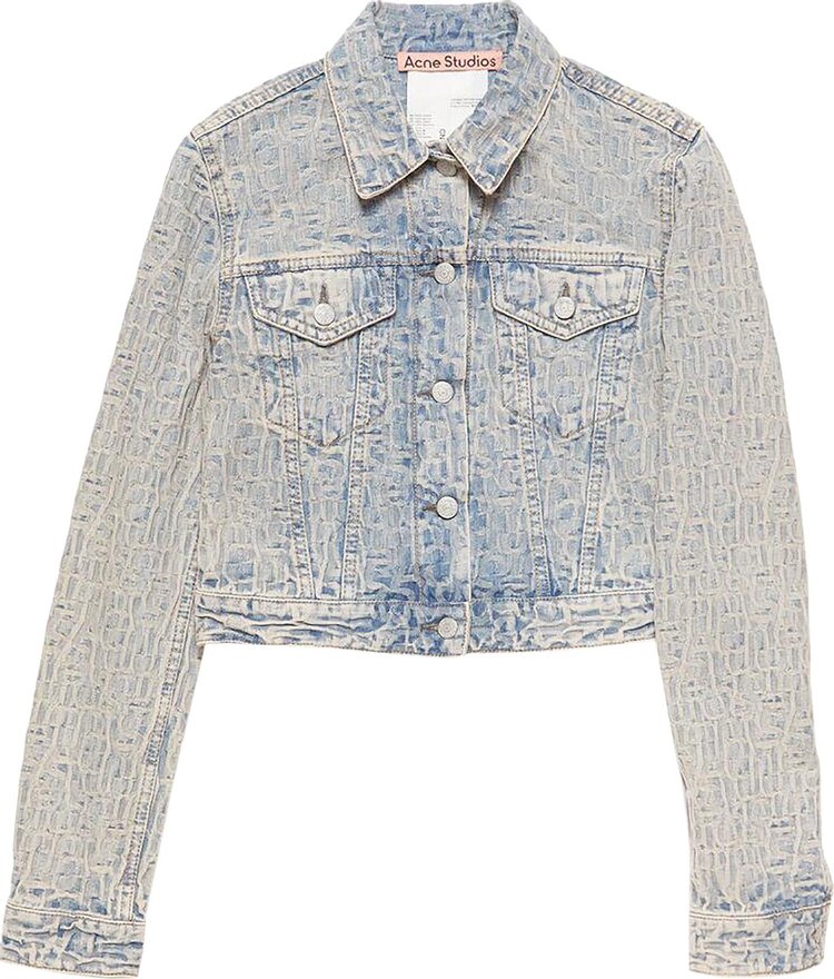 Acne Studios Denim Jacket BlueBeige