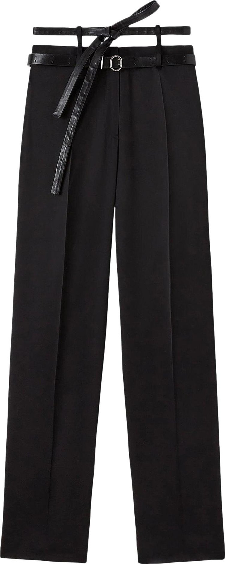 Jil Sander Basic Pants Black