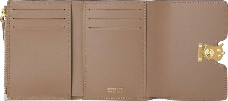 Burberry Compact Wallet CamelArchive BeigeWarm Tan