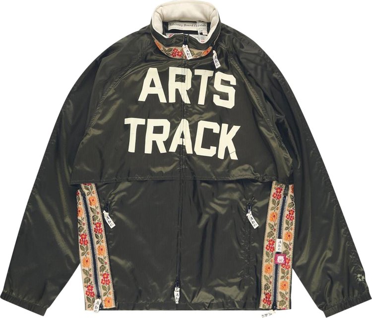 Advisory Board Crystals Arts Track Ripstop Jacket Dark Green