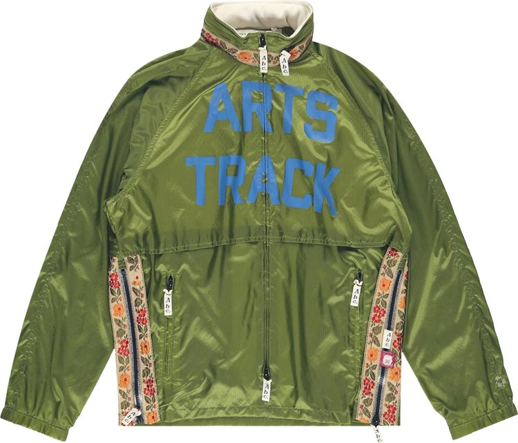 Advisory Board Crystals Arts Track Ripstop Jacket Green