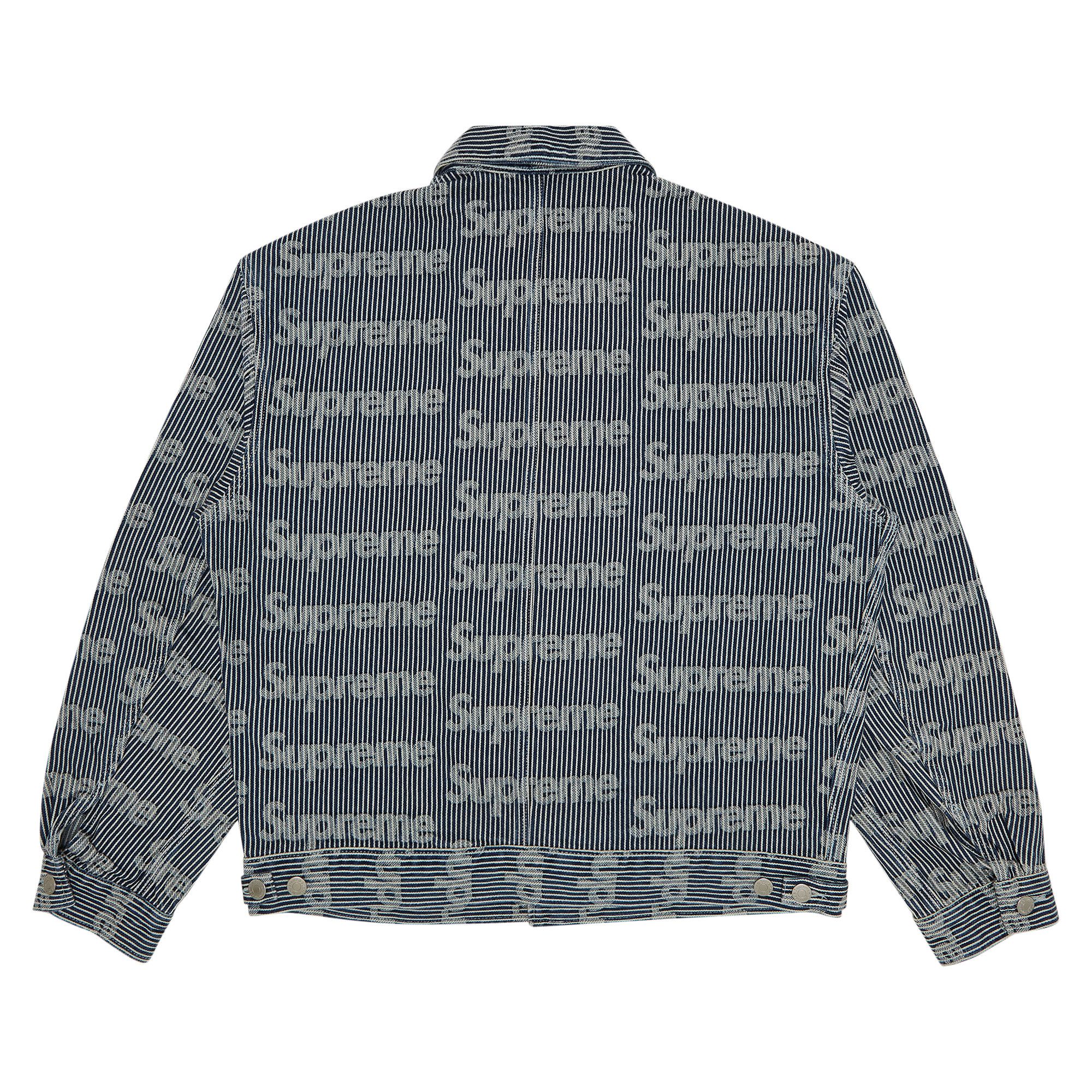 Buy Supreme Denim Chore Trucker Jacket Stripe SS24J73 STRIPE GOAT CA
