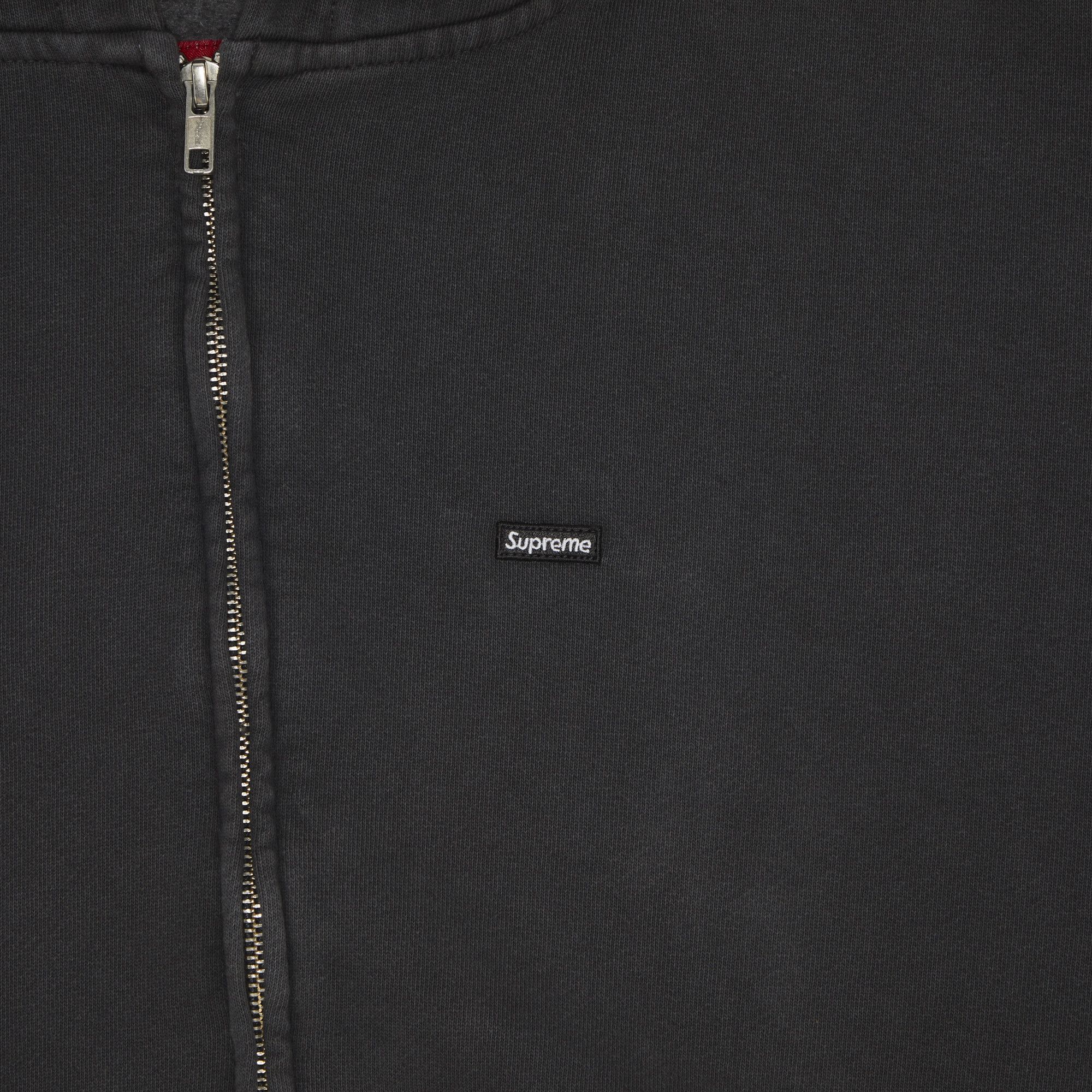 Buy Supreme Overdyed Small Box Zip Up Hooded Sweatshirt