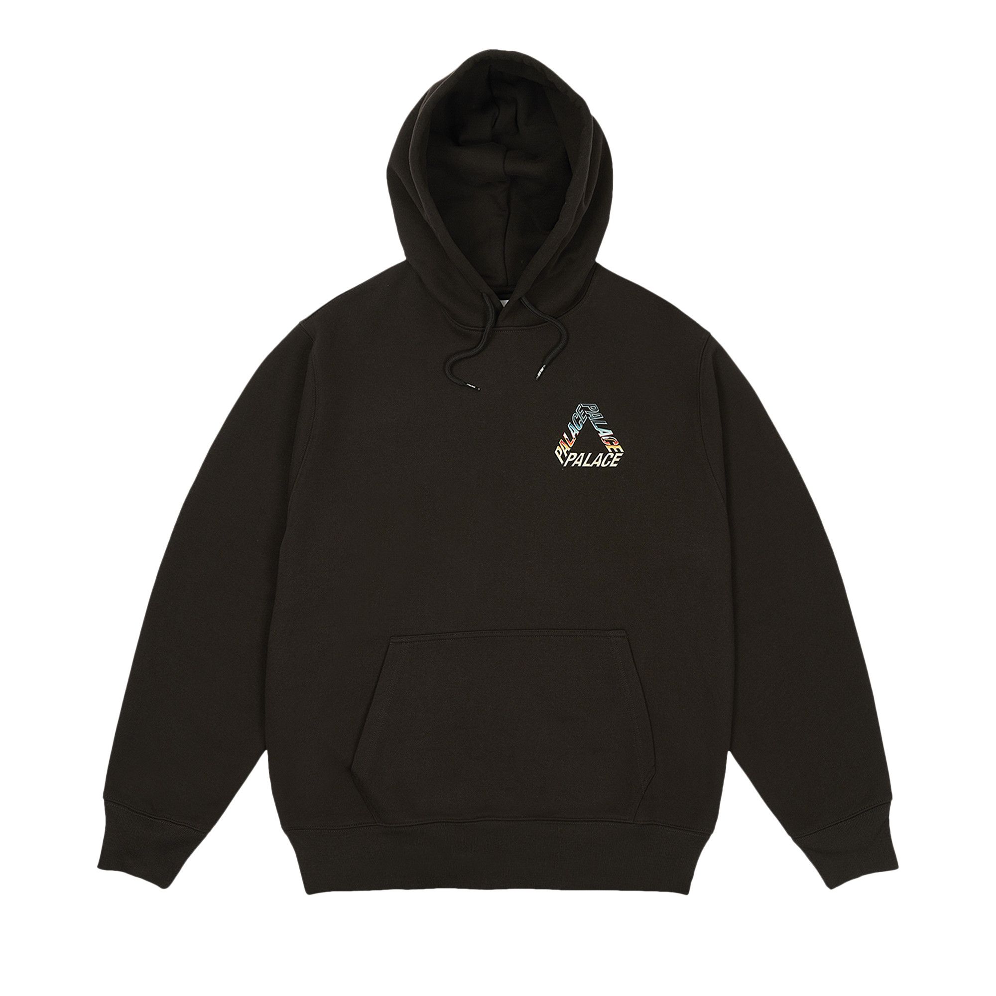 Palace slub hood black shop