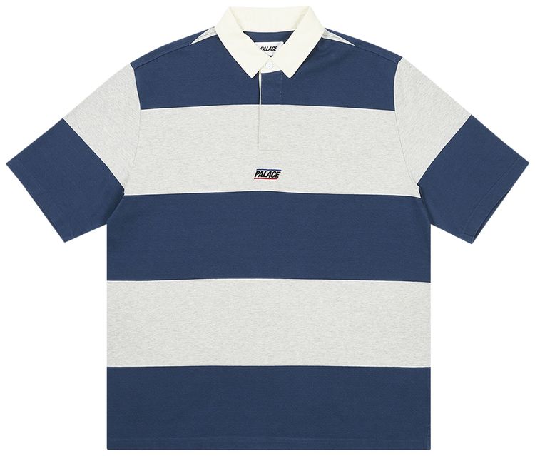 Palace Wide Rugby Polo MarlNavy