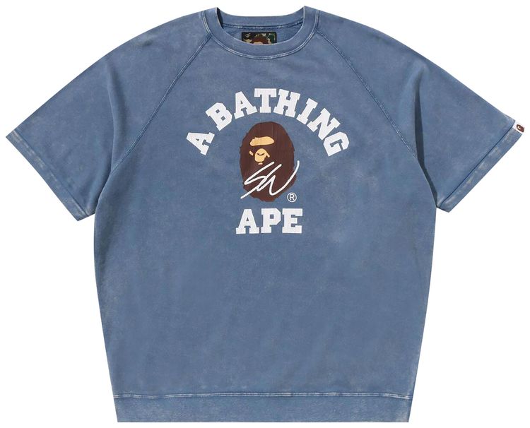 BAPE x Sean Wotherspoon Sweat Tee Navy