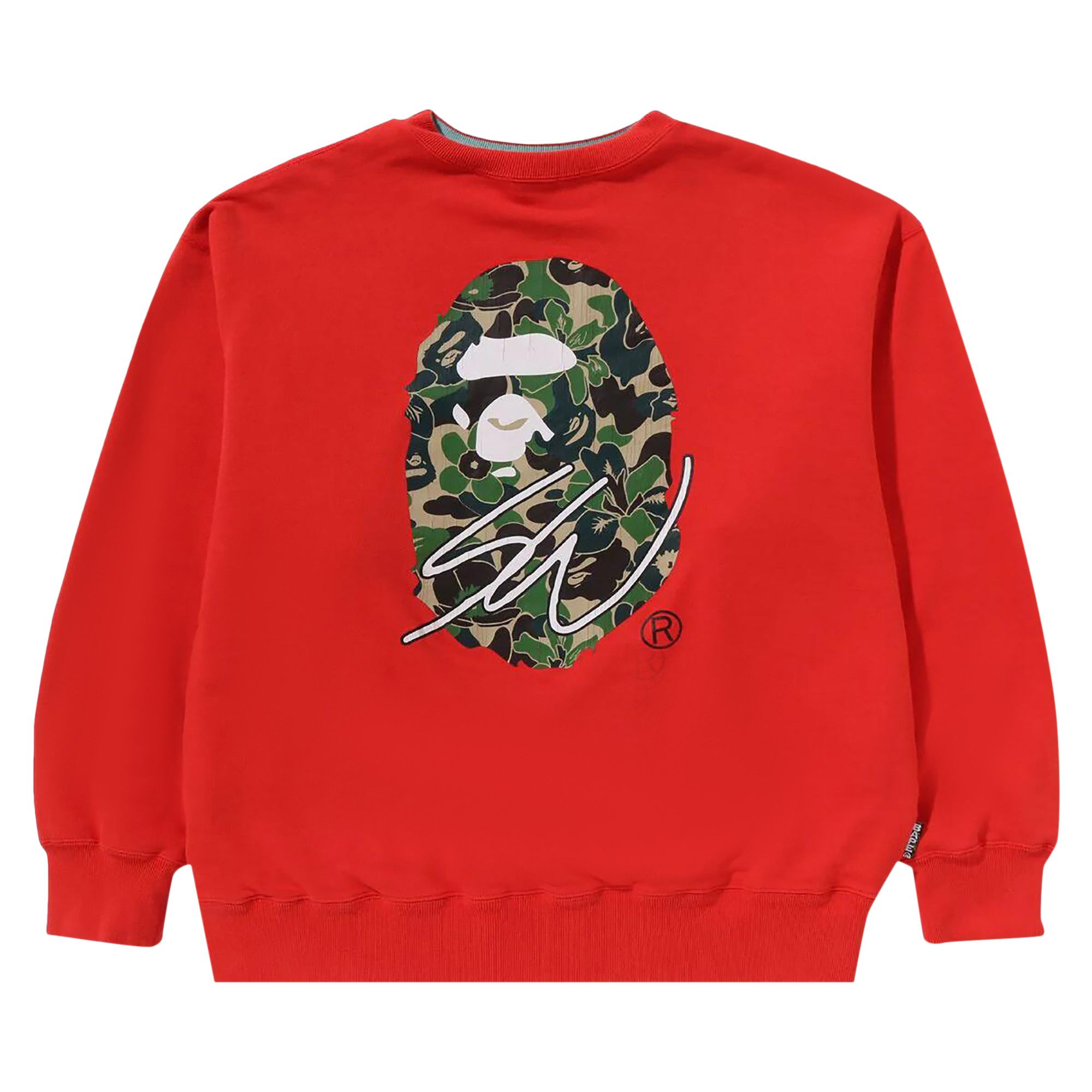 Buy BAPE x Sean Wotherspoon 4Way Crewneck 'Red' - 1K23 113 Buy BAPE x Sean Wotherspoon 4Way Crewneck 'Red' - 1K23 113