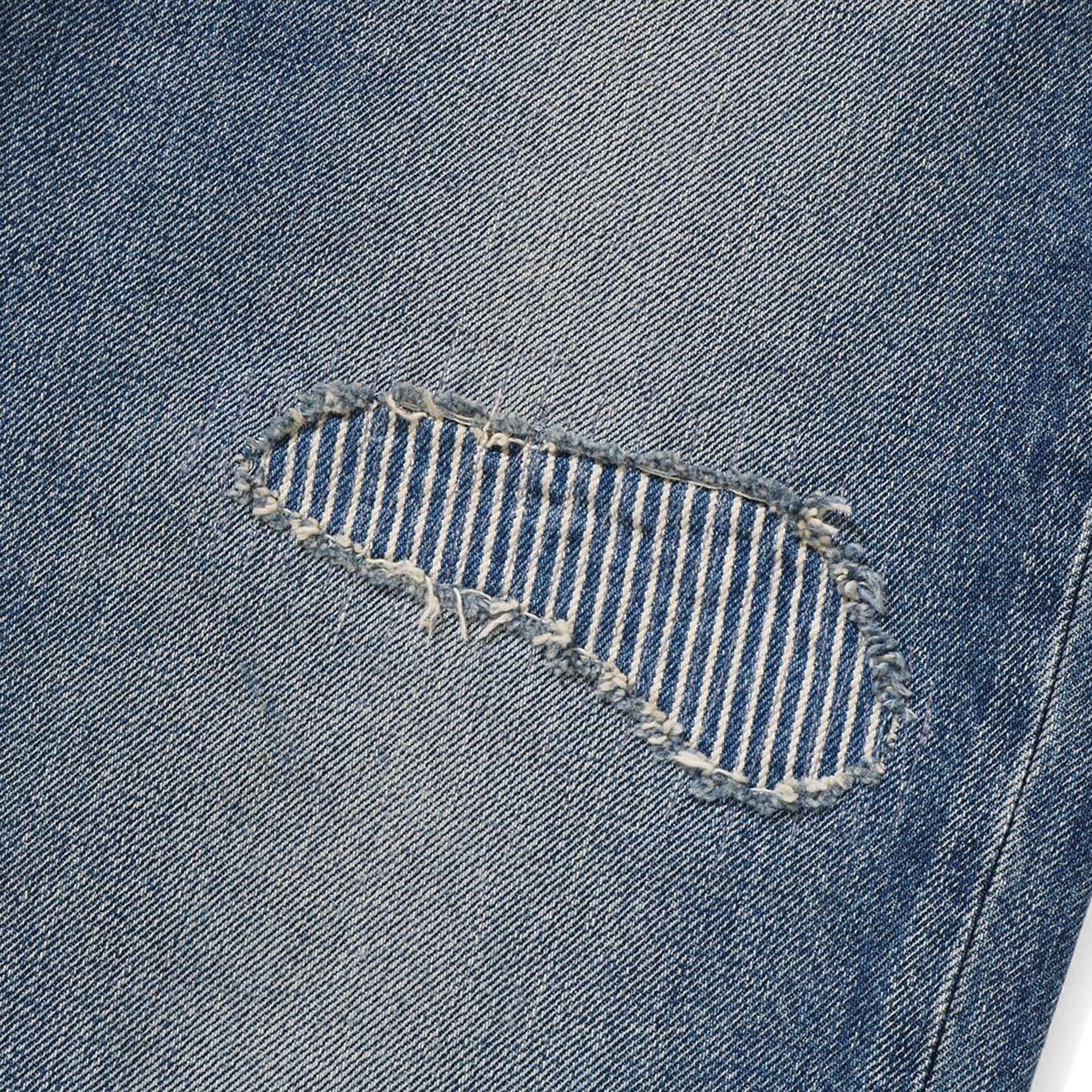 Buy BAPE x Sean Wotherspoon Crazy Denim Pants 'Indigo Buy BAPE x Sean Wotherspoon Crazy Denim Pants 'Indigo