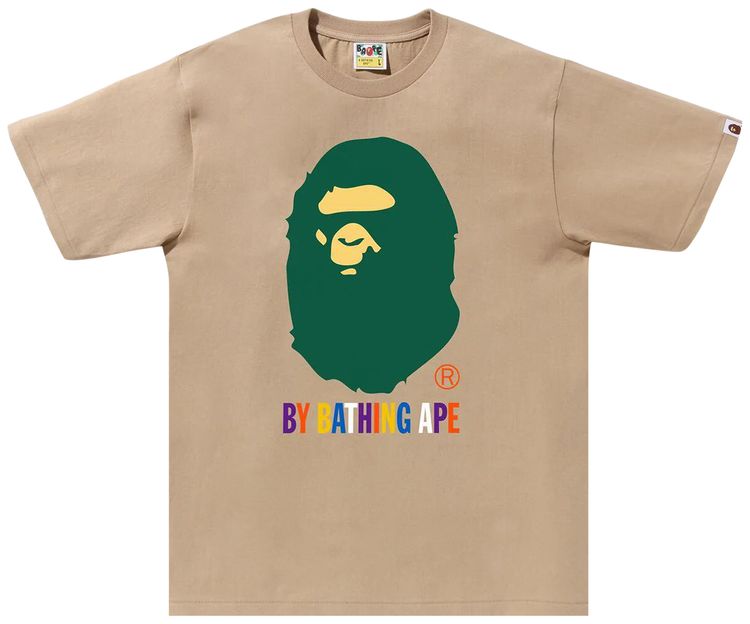 BAPE Colors By Bathing Ape Tee Beige