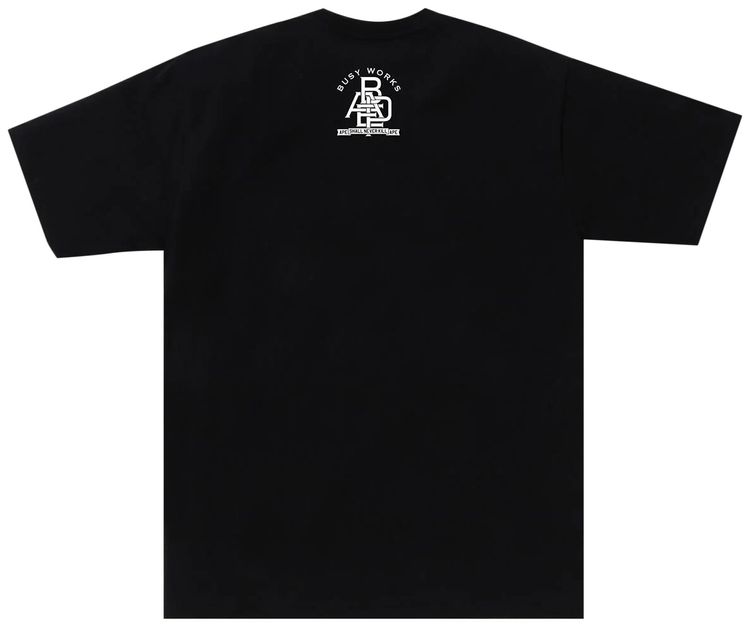 BAPE Varsity Font Tee Black
